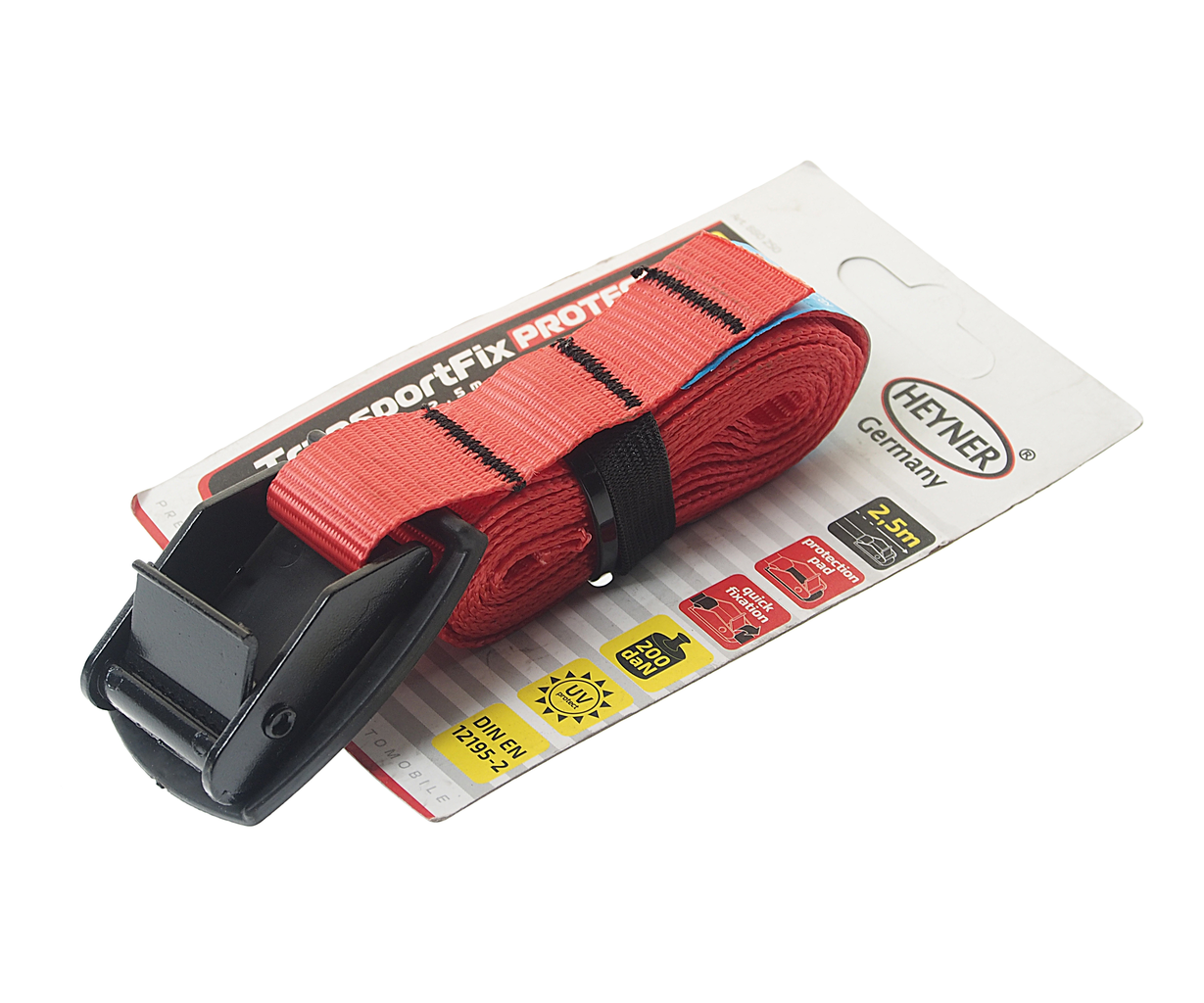 Стяжка крепления груза 0.2т 2.5м-25мм с фиксатором, HNR-880250, HEYNER