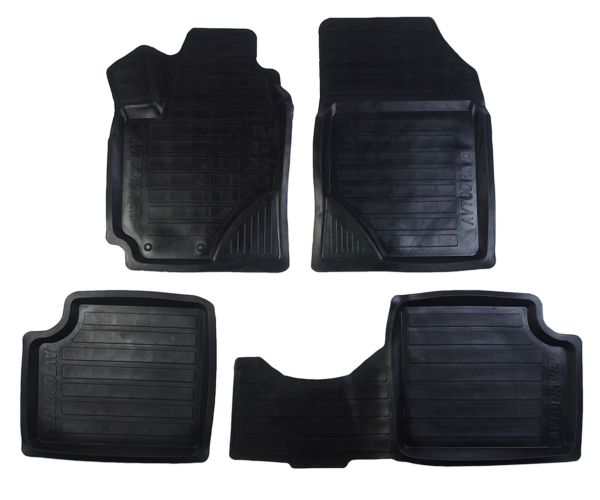 Коврик салона GEELY Emgrand (09) резина черный (4 предм.), ADRAVG139, AVTODRIVER