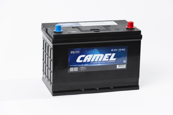 Аккумулятор Asia 95А/ч обратная полярность, 125D31L, CAMEL