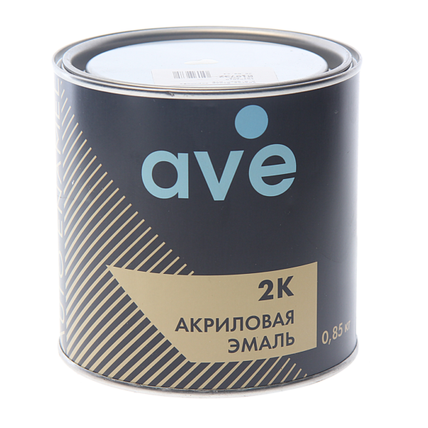 Краска 201 белая акриловая 0.85кг, 10202010, AVE