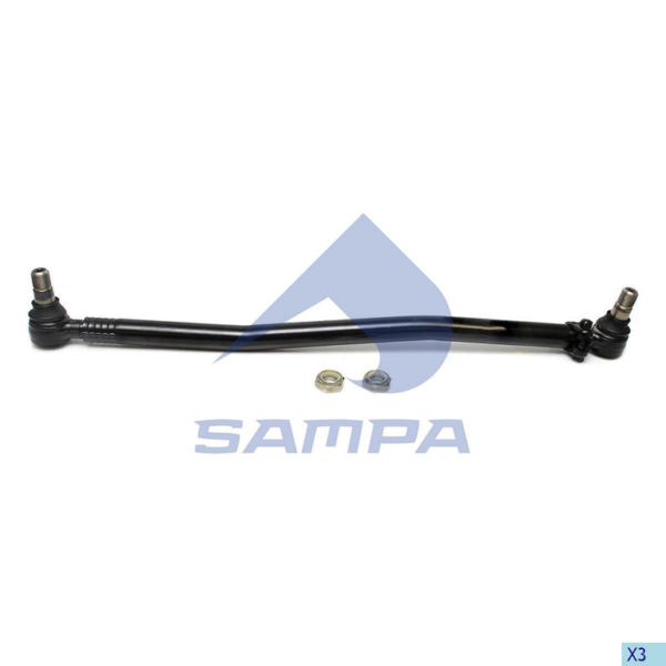 Тяга рулевая Actros MP2,MP3 продольная L=953, 097.787-01, SAMPA
