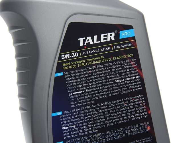 Масло моторное PRO A5/B5 5W30 синт.1л, 700113, TALER